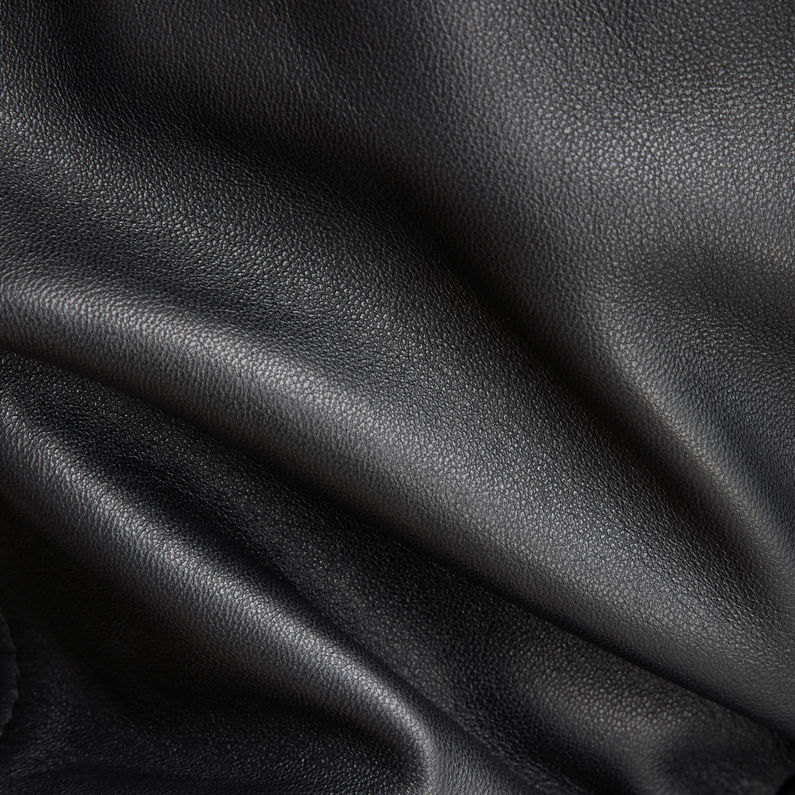G-STAR® Slim Leather Jacket Black