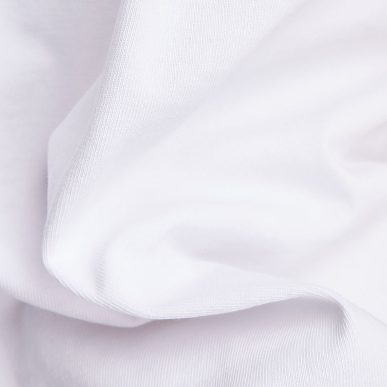 G-Star RAW® Long Slit Tee White