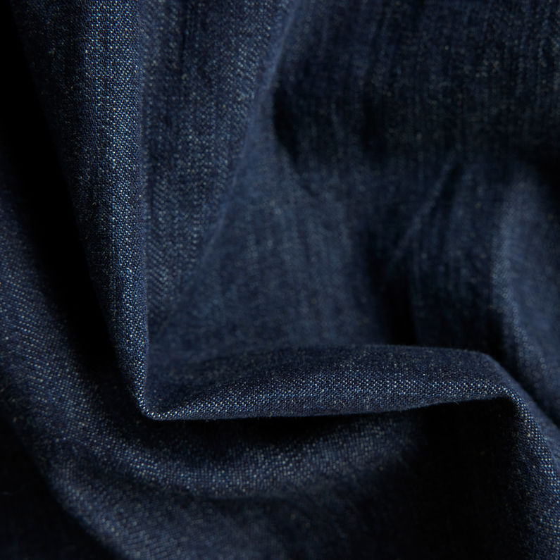 G-STAR® Robe Baseball Scoop Hem Bleu moyen