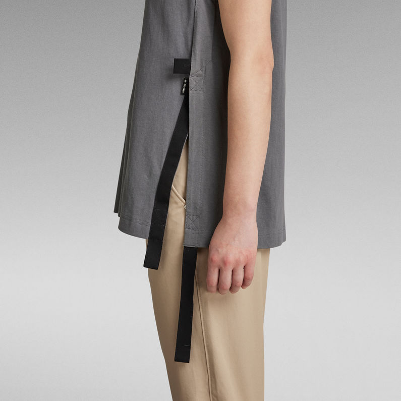 G-Star RAW® Tape Tank Top Loose Grau