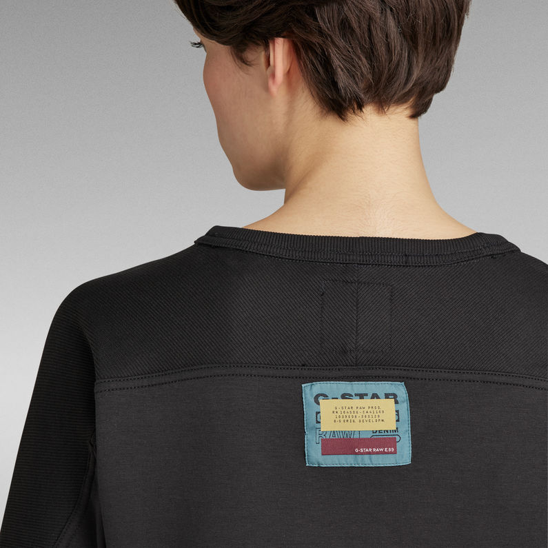 G-Star RAW® Graphic Insert Sweatshirt Schwarz