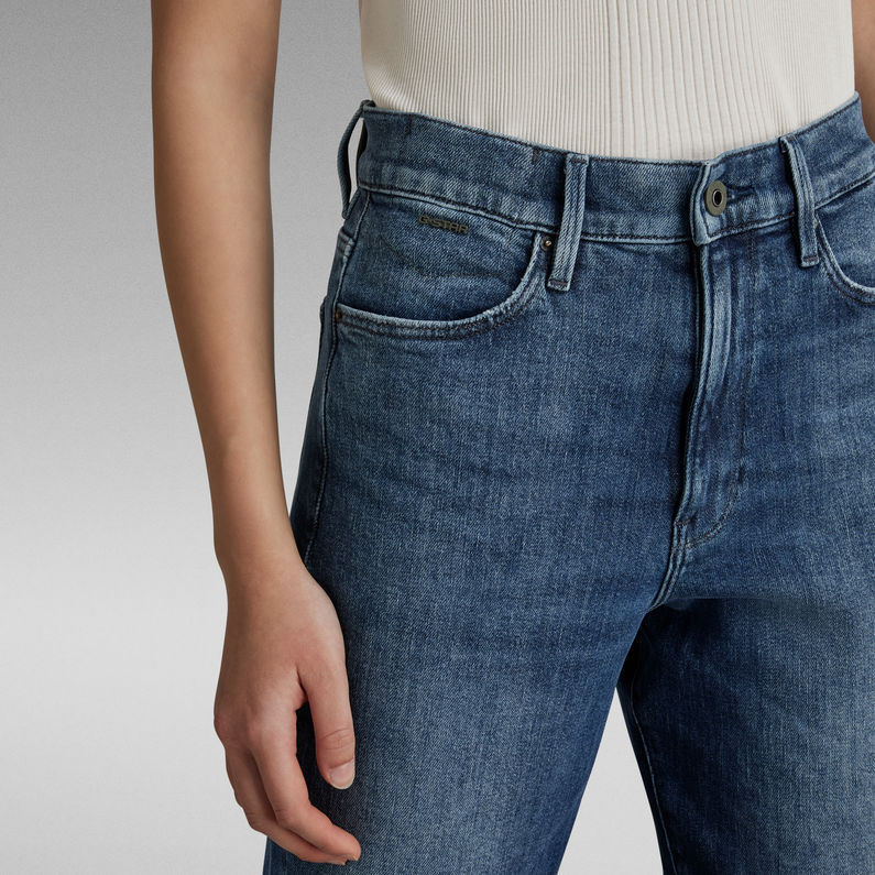 G-STAR® Janeh Ultra High Mom Ankle Jeans Mittelblau