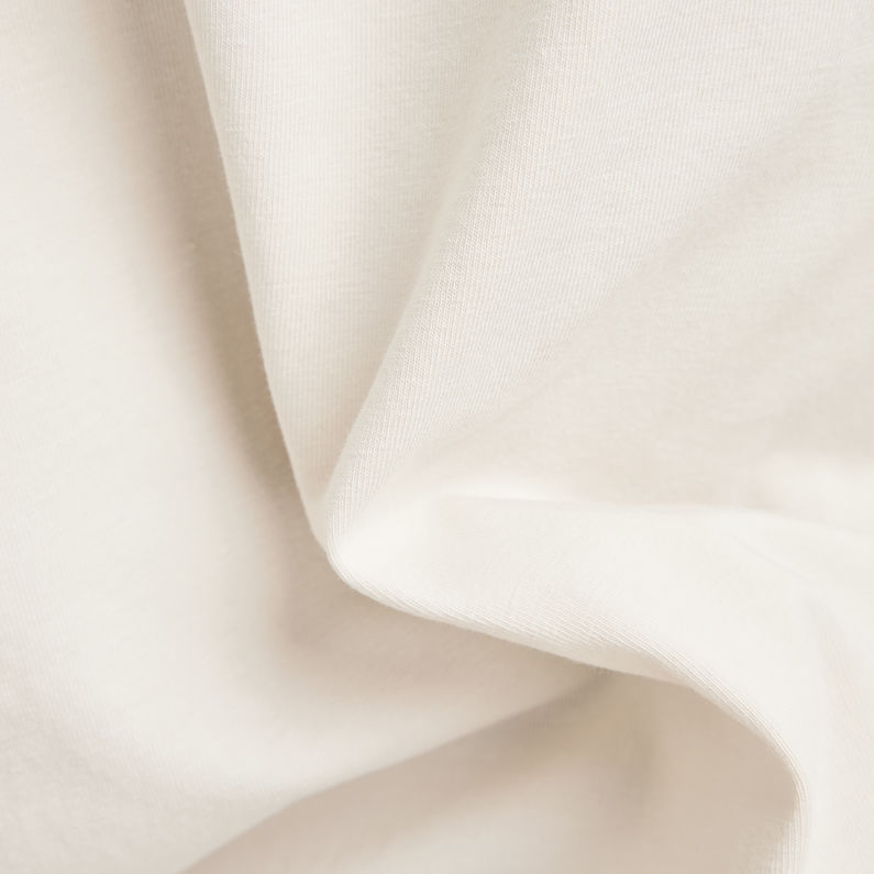 G-STAR® T-shirt Slim Base Blanc