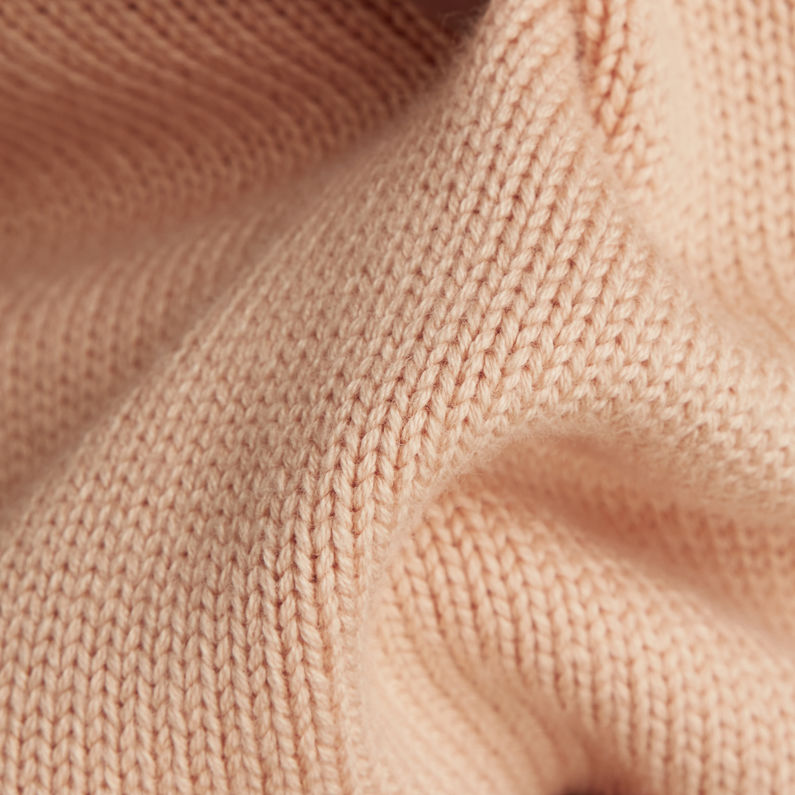 G-Star RAW® Core Mock Knitted Sweater Roze