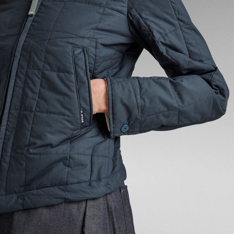 G-Star RAW® Sobrecamisa Slim Quilted Azul oscuro