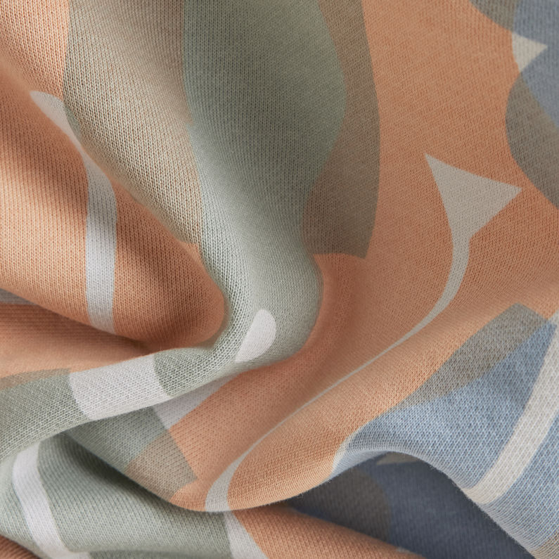 G-STAR® Raglan Allover Loose Sweatshirt Mehrfarbig