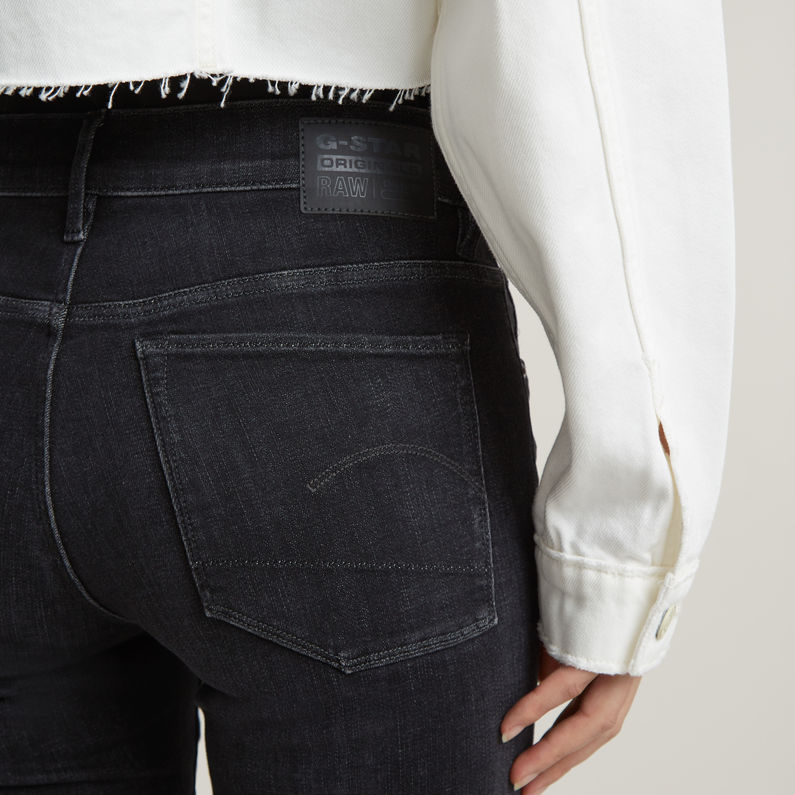 G-Star RAW® Jeans 3301 High Skinny Negro