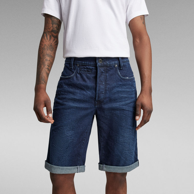 G-STAR® D-Staq 3D Denim Shorts Dunkelblau