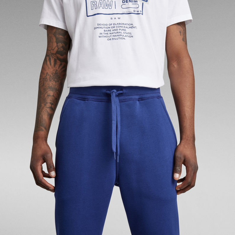 G-Star RAW® Pantalon de survêtement Premium Core Type C Bleu moyen