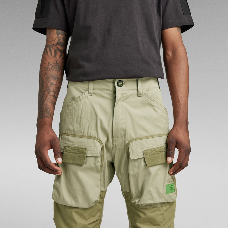G-STAR® 3D Regular Tapered Cargobroek Groen