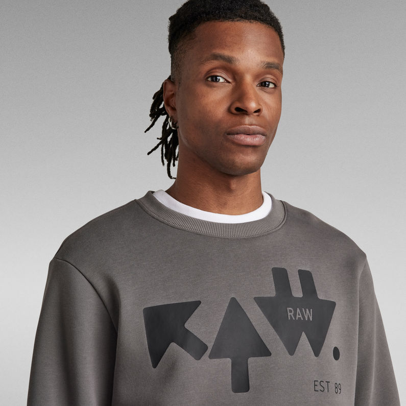 G-Star RAW® RAW Arrow Sweatshirt Grau