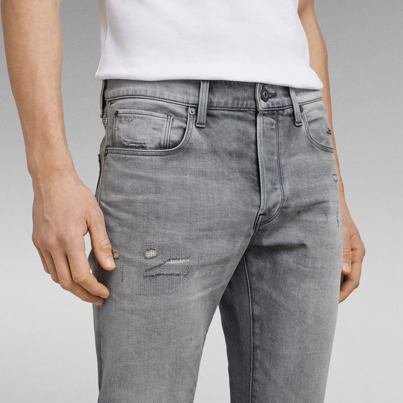 G-Star RAW® Jean 3301 Slim Gris