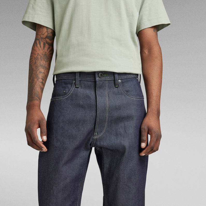 G-STAR® Jean Type 49 Relaxed Straight Selvedge Bleu foncé