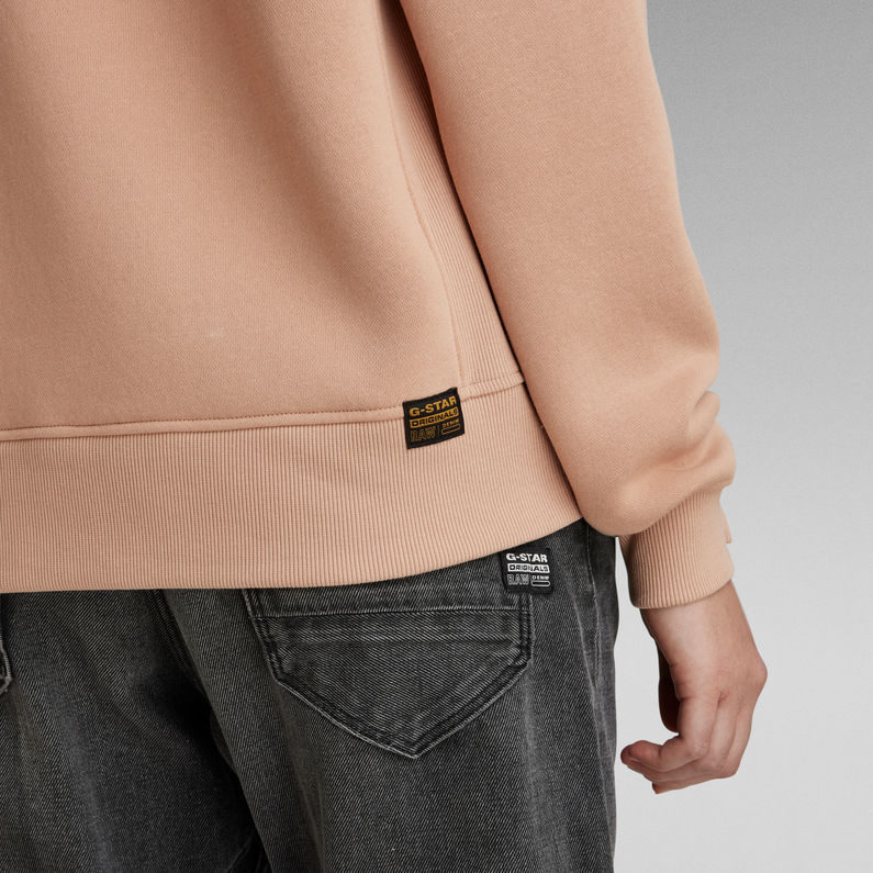 G-STAR® Premium Core 2.0 Hooded Sweater Pink