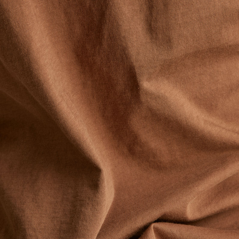 G-STAR® RAW. Slim T-Shirt Braun