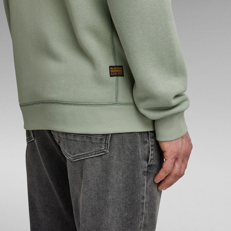 G-Star RAW® Premium Core Hooded Zip Sweater Lichtblauw