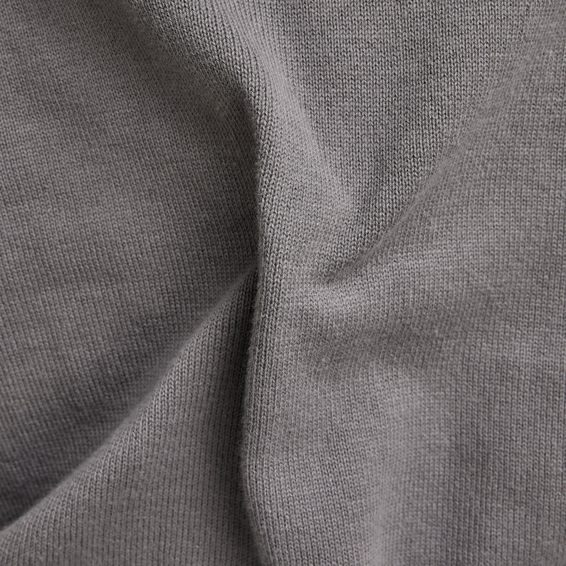 G-STAR® Jersey Half Zip Pocket Gris