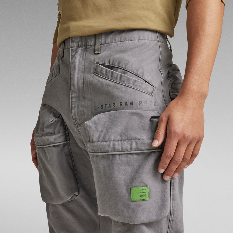 Relaxed Tapered Cargo Pants | グレー | G-STAR® JP
