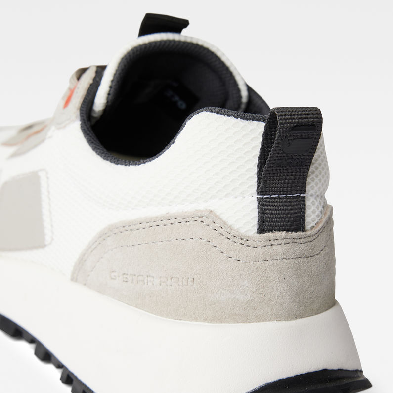 G-STAR® 2212 004515 THEQ RUN LGO MSH White detail