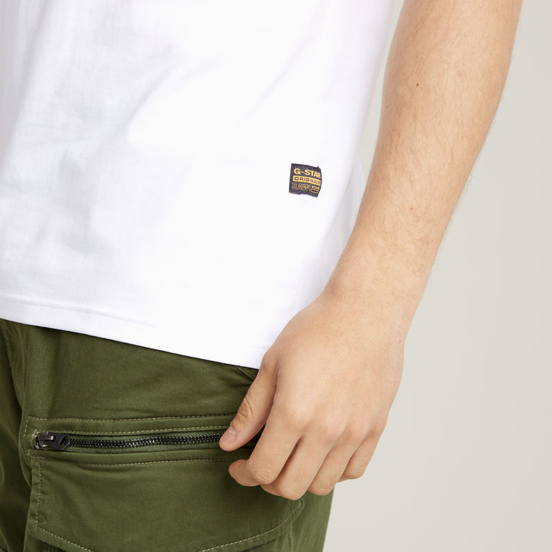 G-Star RAW® Slim Base T-Shirt White
