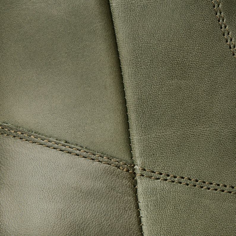 kafey high lace leather