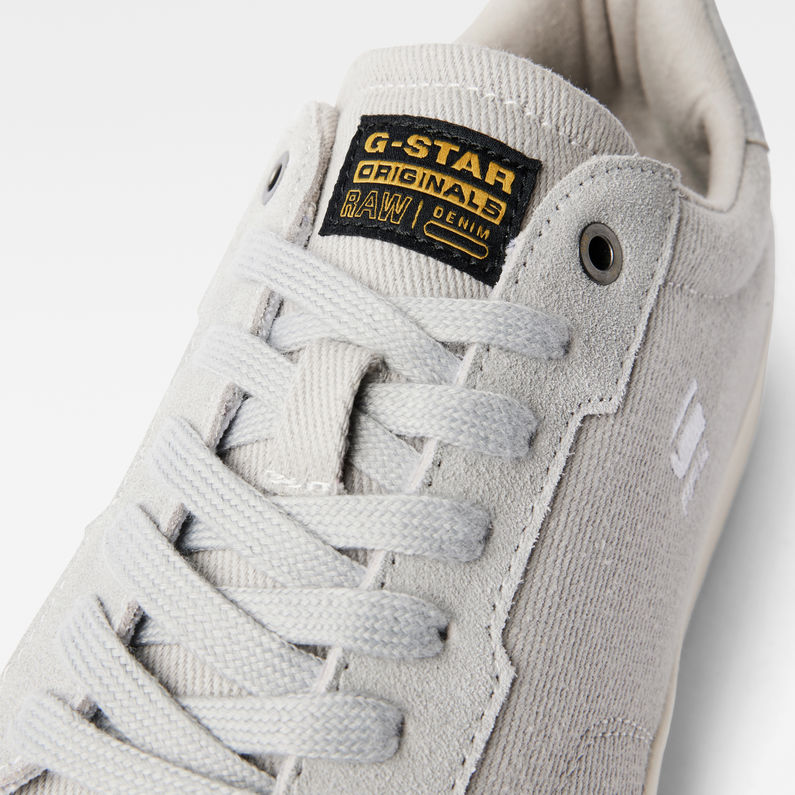 G-STAR® Baskets Cadet Canvas Gris detail