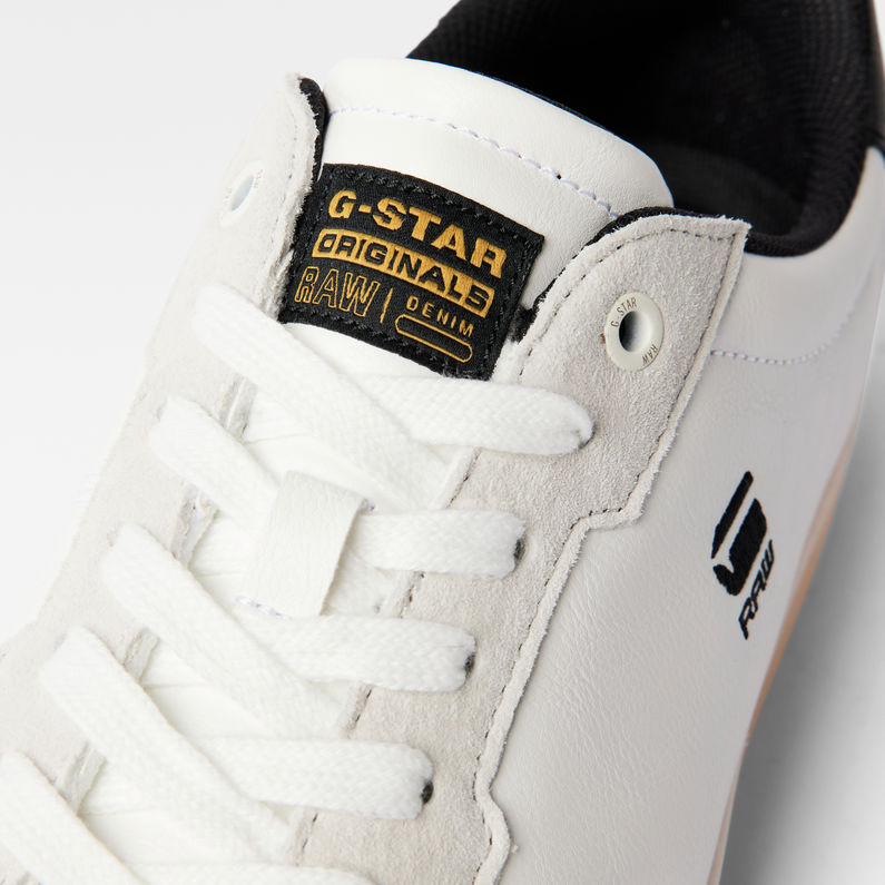 G-Star RAW® Cadet Triple Sneakers Weiß detail