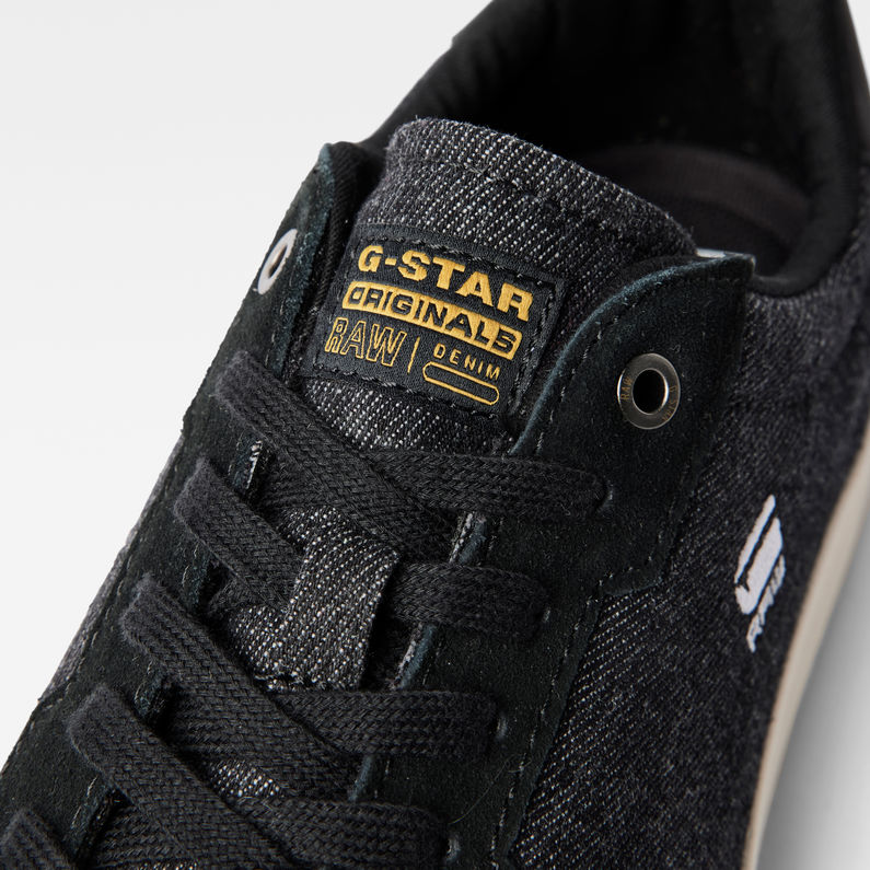G-Star RAW® Cadet Canvas Sneakers Black detail