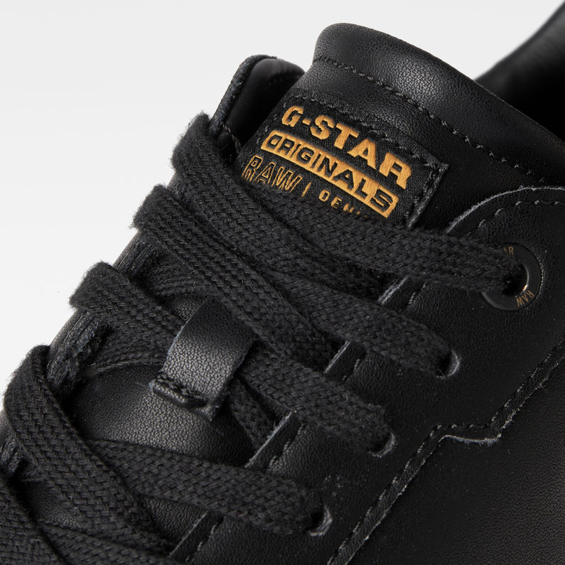 G-Star RAW® Cadet Leather Sneakers Black detail