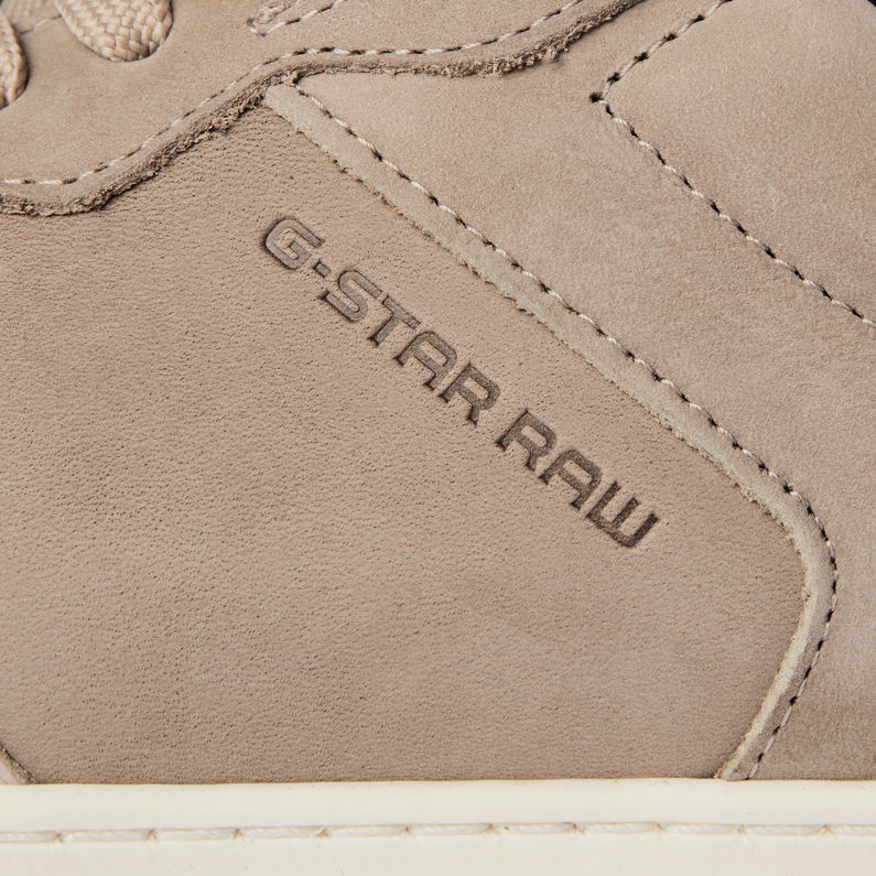 G-STAR® Lash Nubuck Sneakers Beige fabric shot