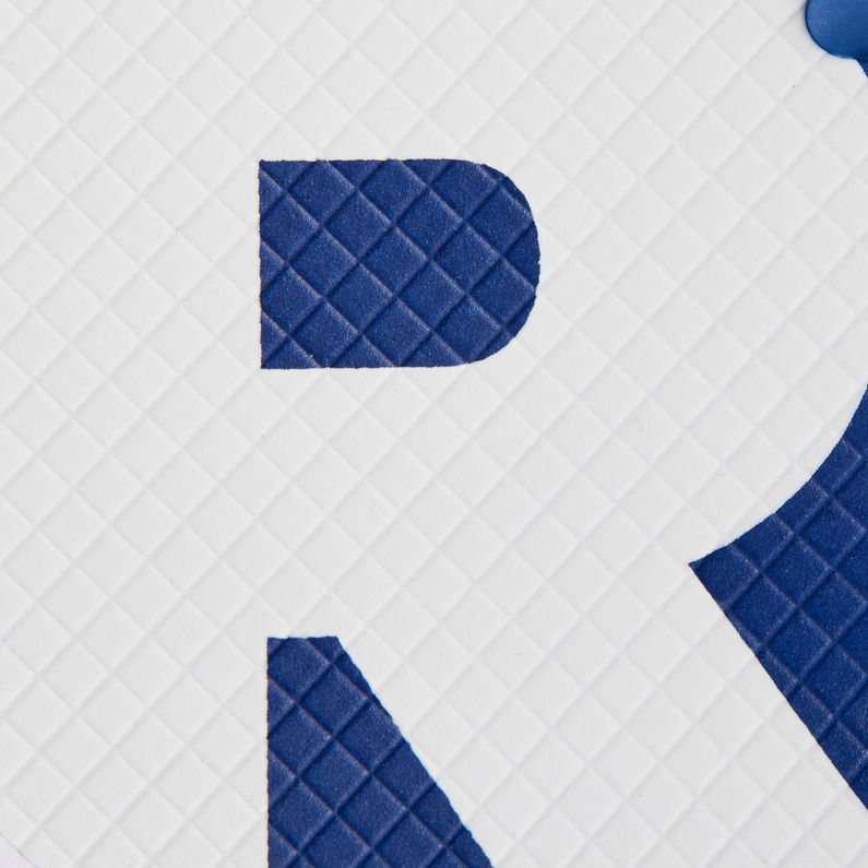 G-Star RAW® Tongs Dend II Print Logo Bleu foncé