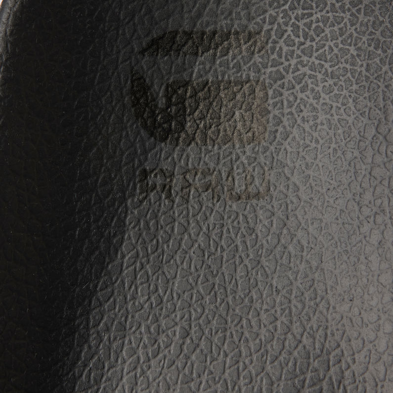 G-STAR® Cart III Tonal Slide Zwart fabric shot