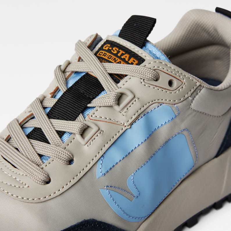 G-STAR® Theq Run Logo Bocked Sneakers Multi color fabric shot