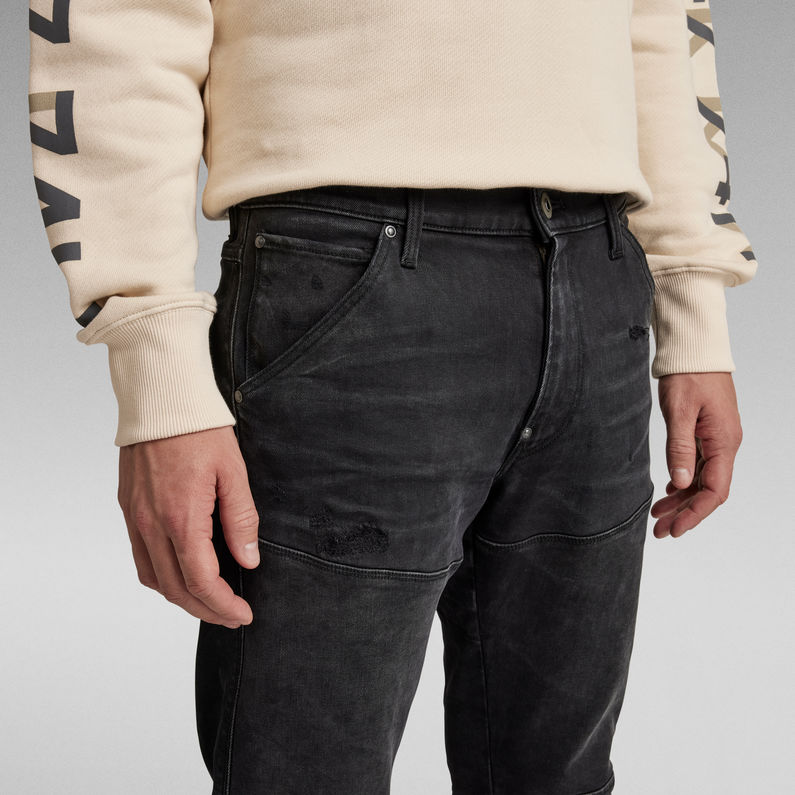 G-STAR® Jean 5620 Zip Knee Skinny Gris