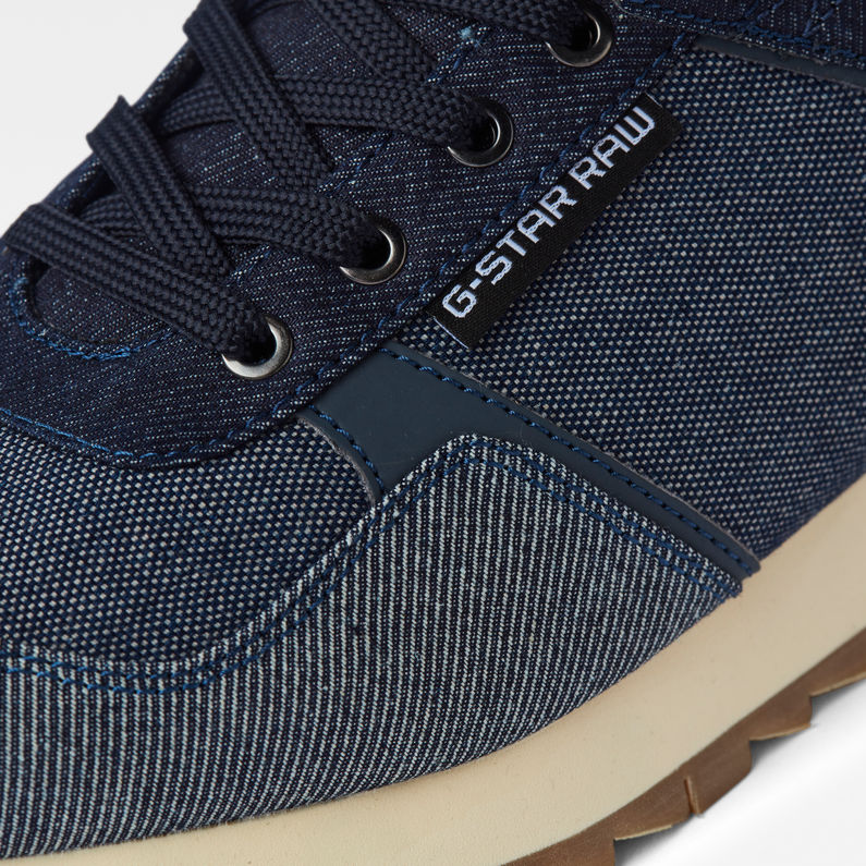 G-Star RAW® Calow III Denim Sneakers Dark blue detail