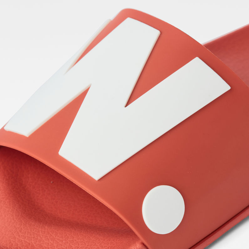 G-STAR® Cart IV Basic Slides Orange detail