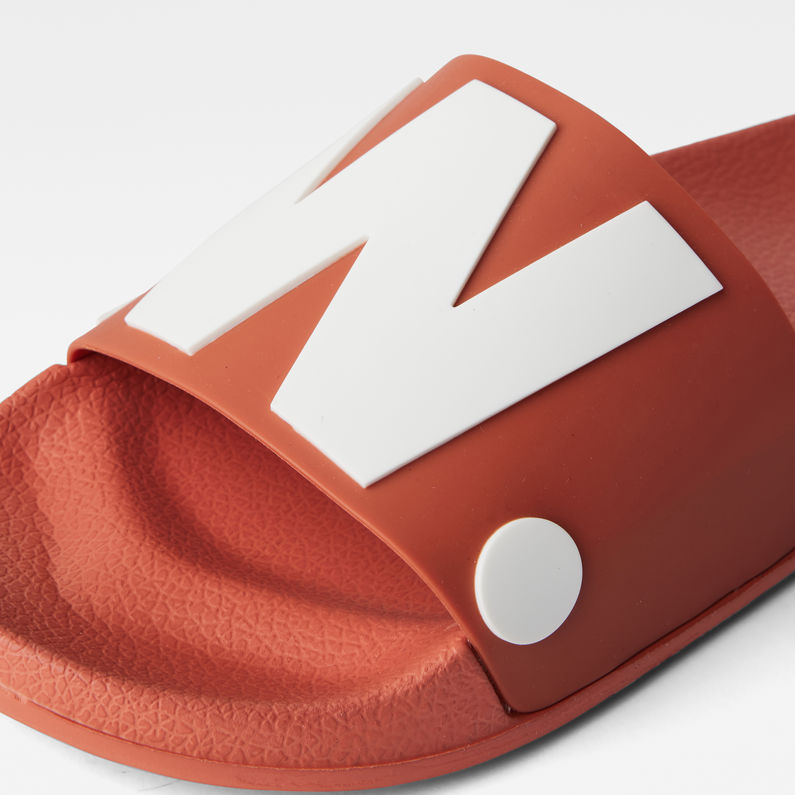 G-STAR® Cart IV Basic Slides Orange detail