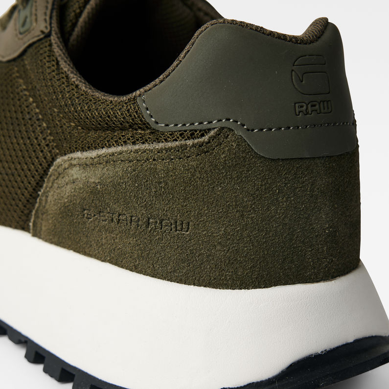 G-Star RAW® Theq Run Mesh Sneakers Green detail