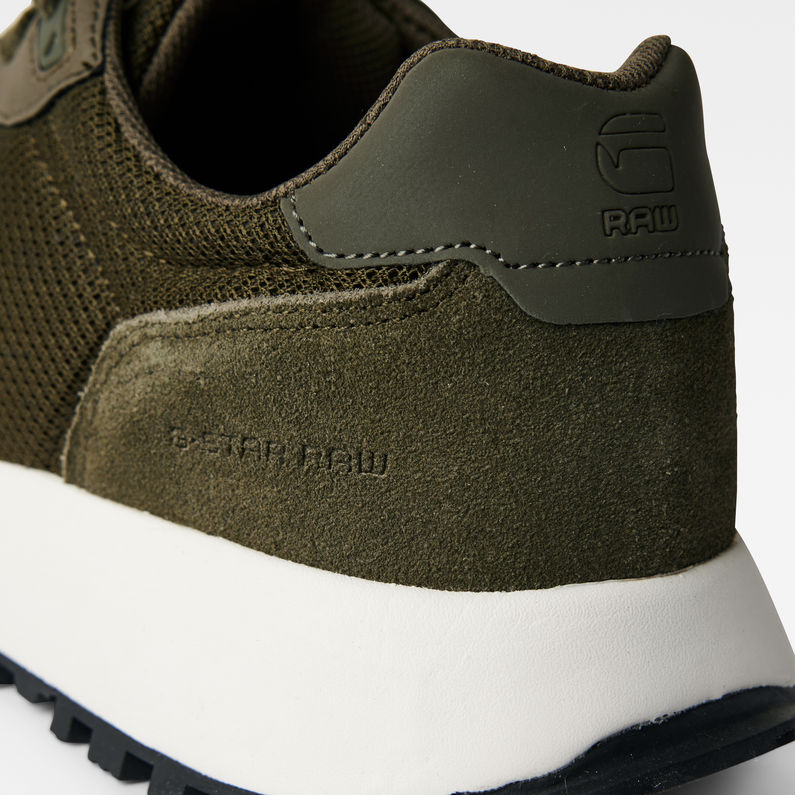 G-STAR® Zapatillas Theq Run Mesh Verde detail