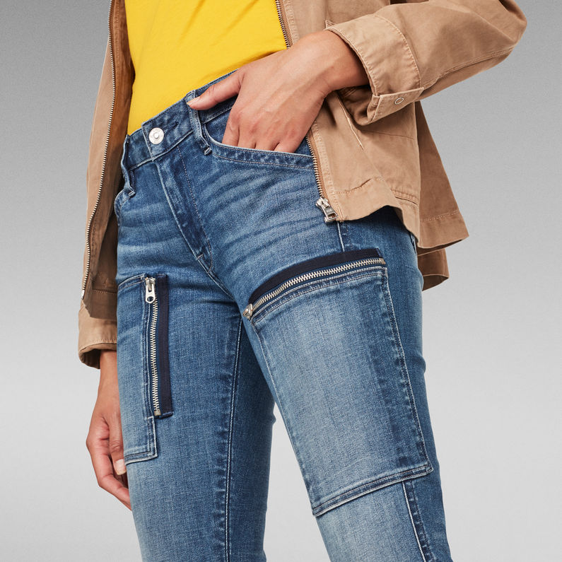 G-Star RAW® Jeans Powel Mid Skinny Azul intermedio