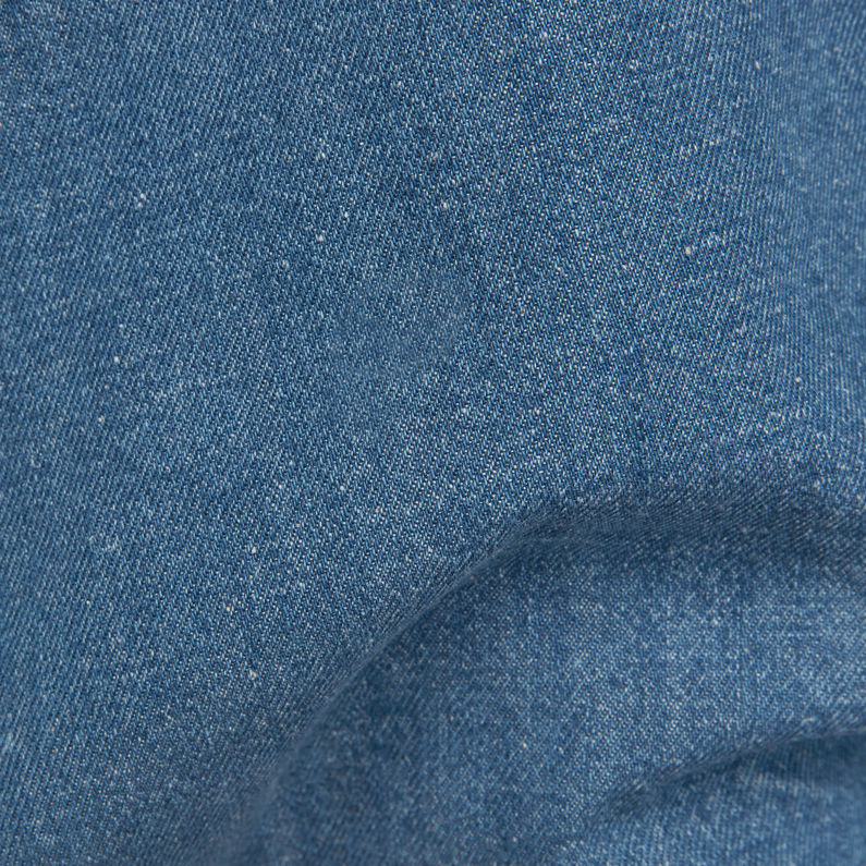 G-STAR® Falda 3301 A-Line Midi Ripped Edge Azul claro