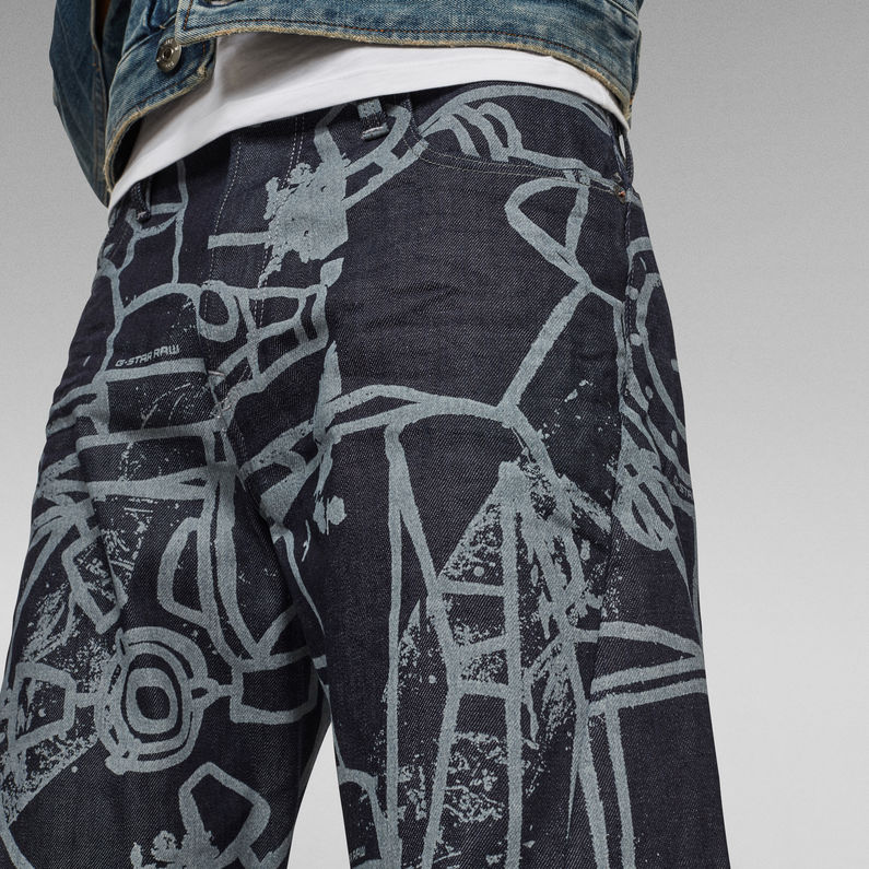 G-Star RAW® Scutar 3D Tapered Jeans Dunkelblau