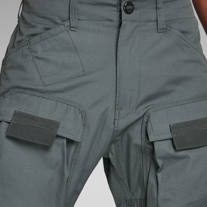 G-Star RAW® Pantalon cargo 3D Straight Tapered Gris