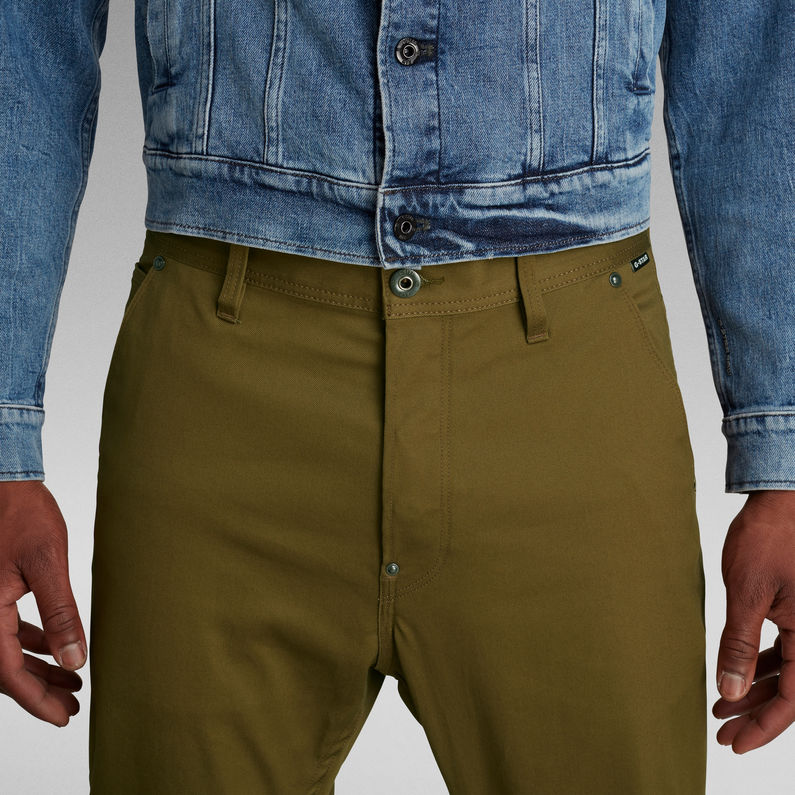 G-Star RAW® Pantalones Grip 3D Relaxed Tapered Verde