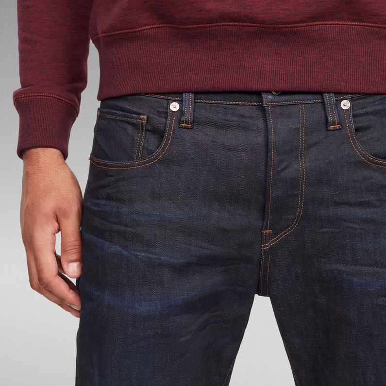G-STAR® 3301 Relaxed Straight Jeans Donkerblauw