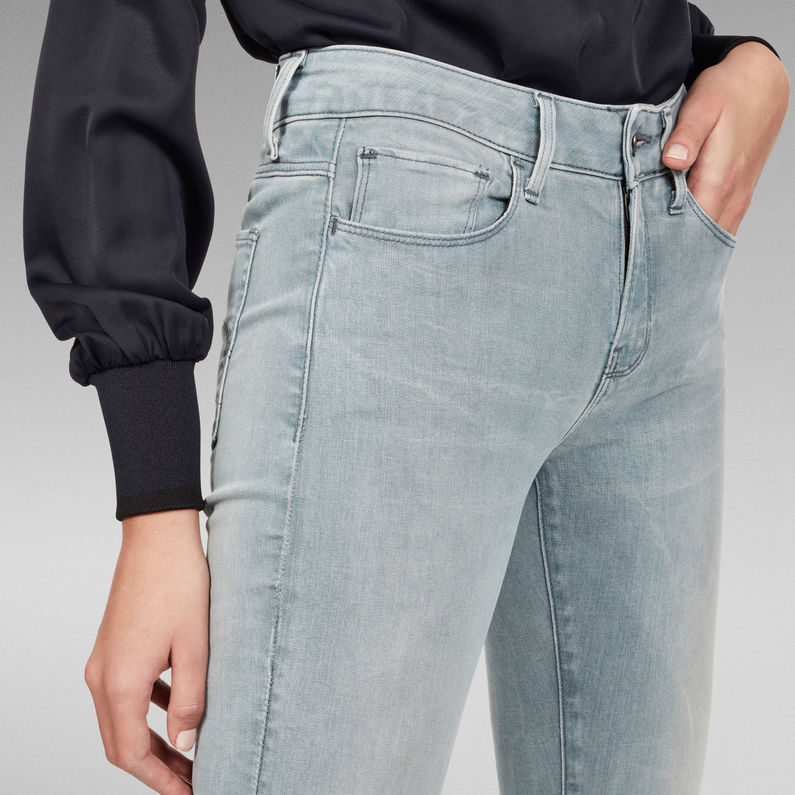 G-STAR® 3301 Mid Waist Skinny Jeans Mittelblau