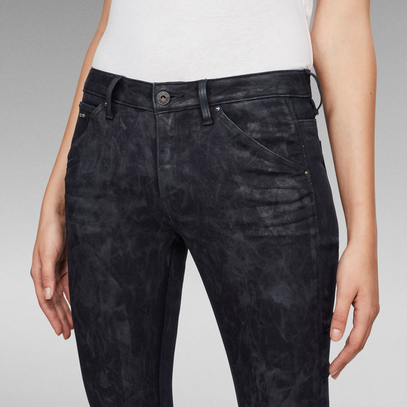 G-STAR® 5622 Mid Waist Skinny Jeans Schwarz