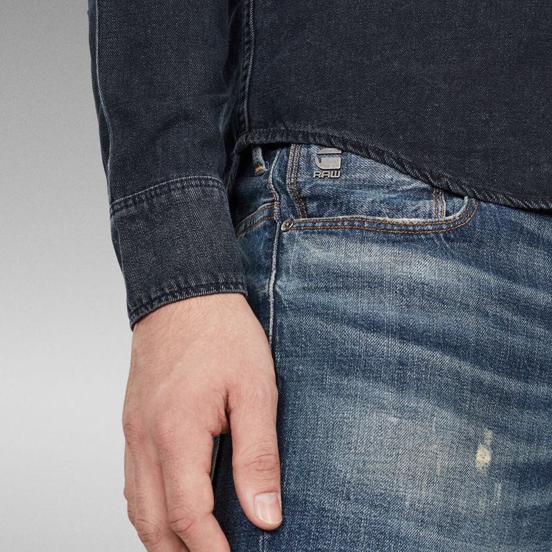 G-STAR® Arc Relaxed Tapered Jeans Donkerblauw