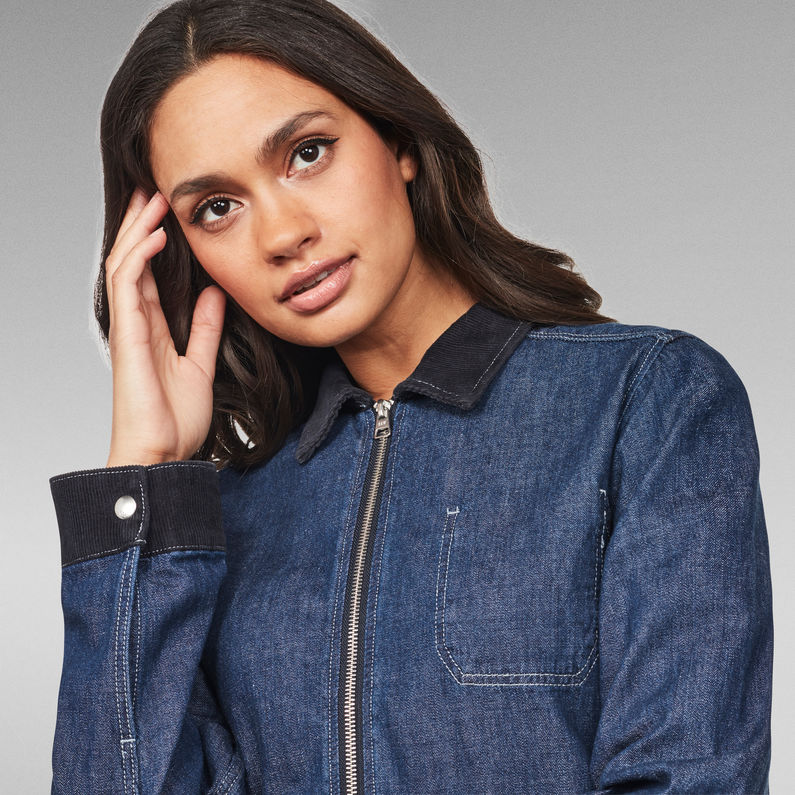 G-STAR® Blake Denim Overshirt Azul oscuro