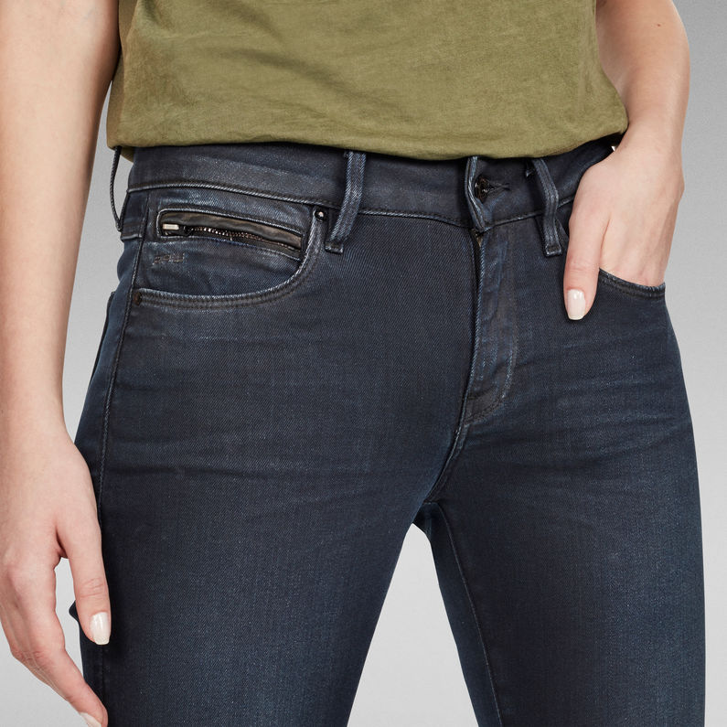 G-STAR® 3301 Studs Skinny Jeans Dark blue